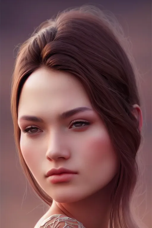 Image similar to photo of a gorgeous young woman in the style of stefan kostic, realistic, sharp focus, 8k high definition, insanely detailed, intricate, elegant, art by stanley lau and artgerm