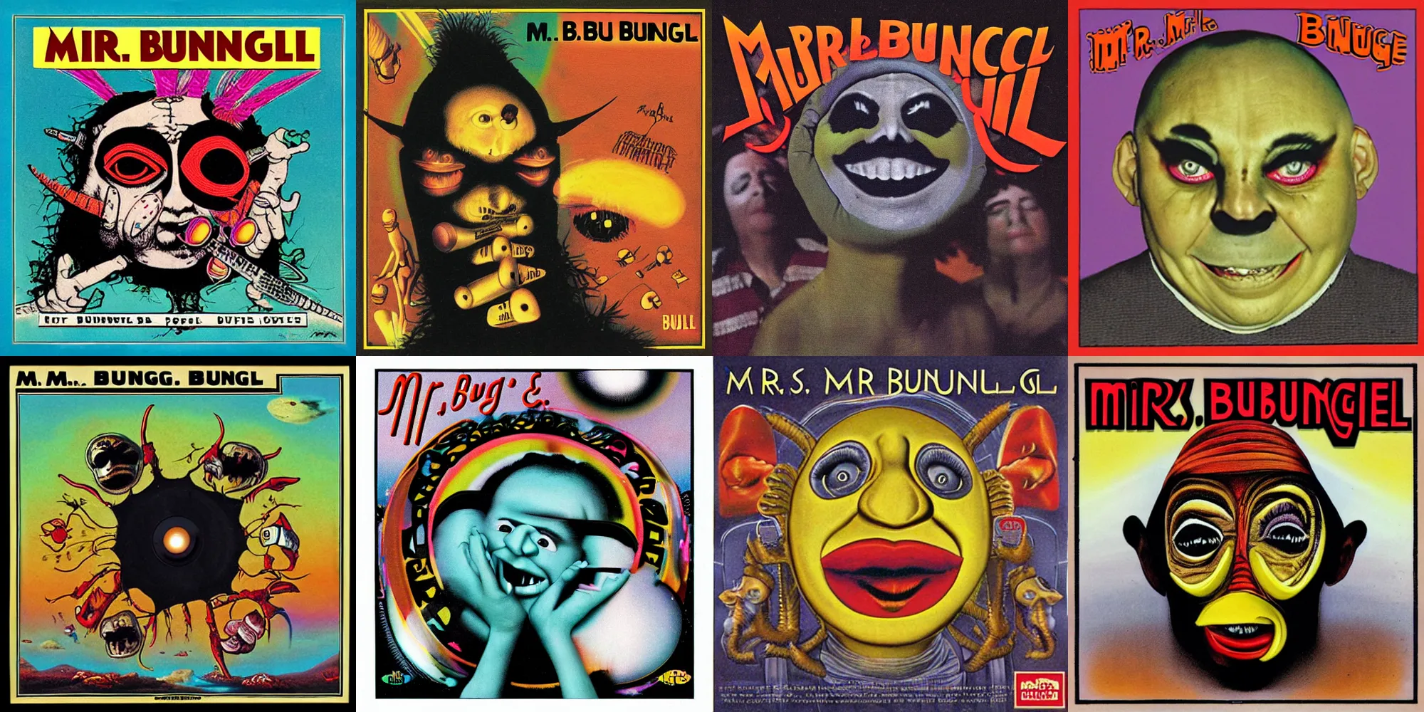 Prompt: mr. bungle cd cover