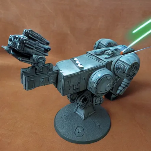 Image similar to Laser Turret, Star Wars, Warhammer 40k