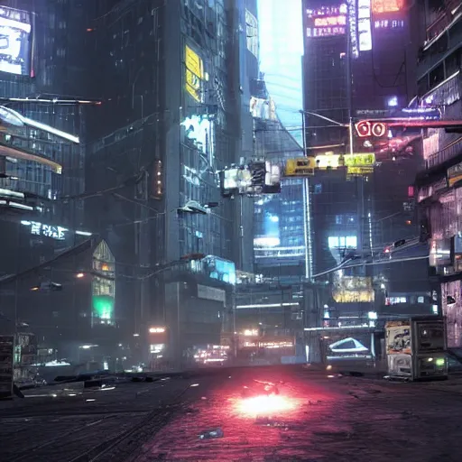 Image similar to NeoTokyo is a multiplayer tactical first-person shooter total conversion modification of Half-Life 2 in a futuristic cyberpunk setting, created by American developer Studio Radi-8.