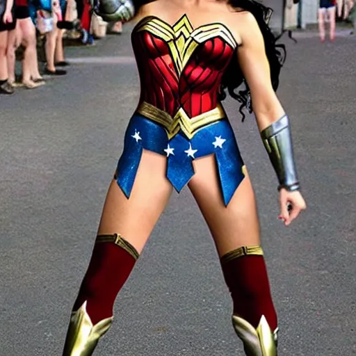 Image similar to wonder woman inflated!!!