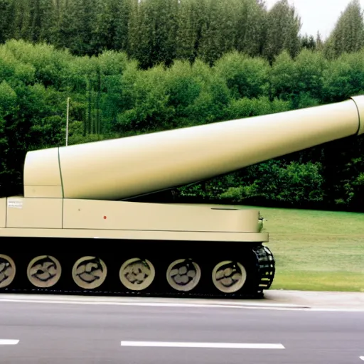 Prompt: jonathan ive dieter rams self propelled howitzer