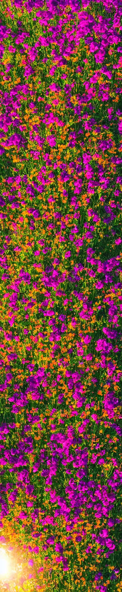 Image similar to vertical sundown flowers