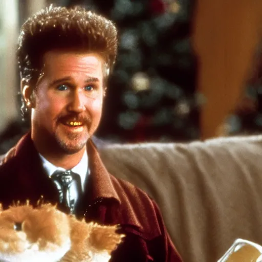 Prompt: will farrell starting in home alone