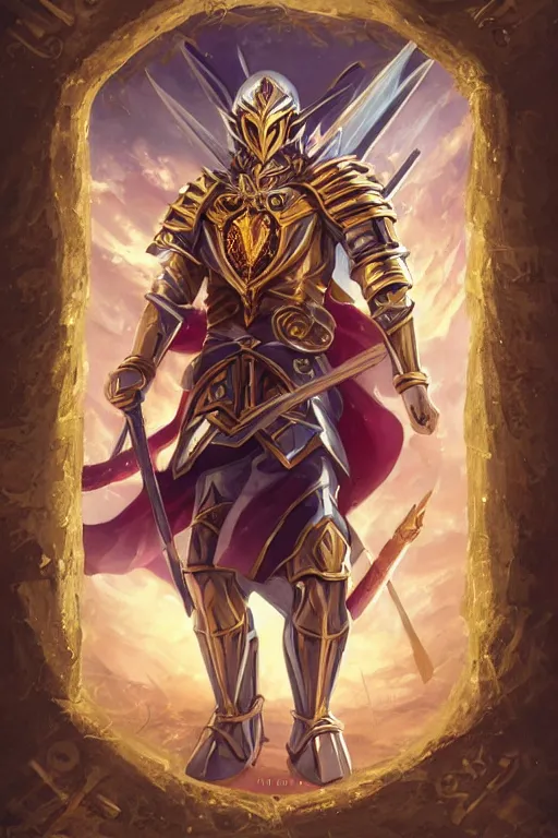 Image similar to A card of Jesus as a knight of zodiac using a saint seiya Sacred Heart armor , card game, card, trade card game, artifact , by Stanley Artgerm Lau, WLOP, Rossdraws, James Jean, Andrei Riabovitchev, Marc Simonetti, Yoshitaka Amano, ArtStation, CGSociety,