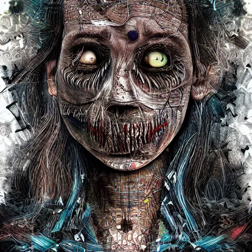 Image similar to nightmare about getting your test results back and they're horrible, dreams, nightmares, digital art, astonishing detail