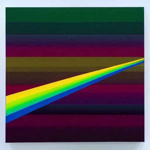 Prompt: 🌈 🕳 geometric 4 k 8 + k by shusei nagaoka, david rudnick, airbrush on canvas, pastell colours, cell shaded