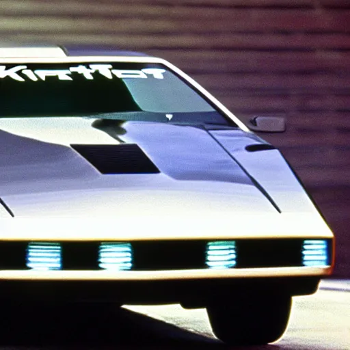 Image similar to kitt from knight rider