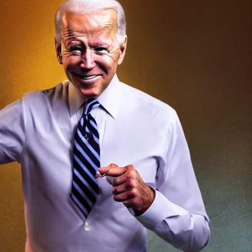 Image similar to masterpiece joe biden as handsome squidward, studio lighting, award winning photo