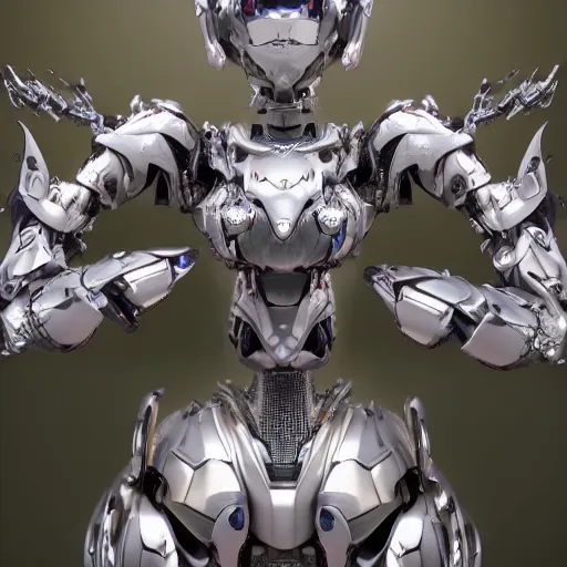 Prompt: a highly detailed close-up, of an awe-inspiring beautiful majestic anthropomorphic humanoid robotic mecha female dragon, with smooth and streamlined armor, standing and posing elegantly in front of the camera, well detailed head with epic LED eyes, sharp and dangerous sleek design, two arms, two legs, long tail, digital art, artstation, DeviantArt, professional, octane render, sunset lighting