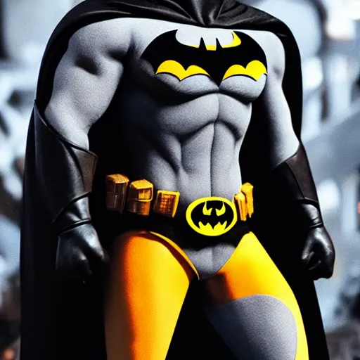 Prompt: Brad pit as Batman 4k detail