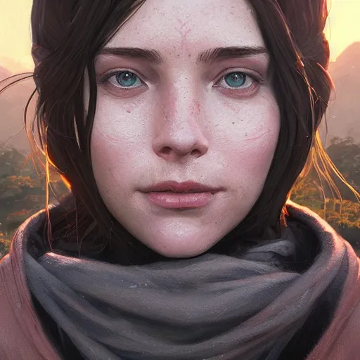 Image similar to highly detailed portrait 💃 in gta v, stephen bliss, unreal engine, fantasy art by greg rutkowski, loish, rhads, ferdinand knab, makoto shinkai and lois van baarle, ilya kuvshinov, rossdraws, tom bagshaw, global illumination, radiant light, detailed and intricate environment