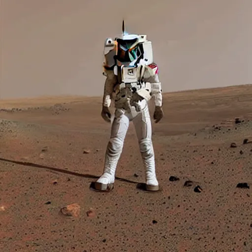 Image similar to Taylor Swift on Mars