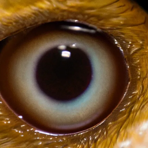 Image similar to a close up a dragons eye