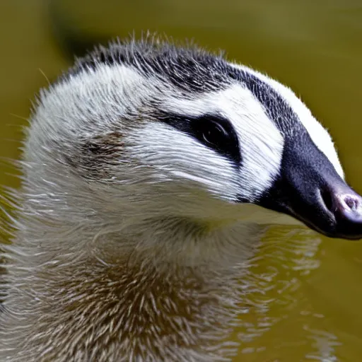 Image similar to goose badger