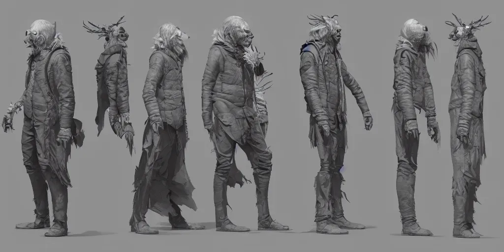 Image similar to Neil Young design, character sheet, 3d render, Greg Rutkowski, Zabrocki, Karlkka, Jayison Devadas, Phuoc Quan, trending on Artstation, 8K, ultra wide angle, zenith view, pincushion lens effect