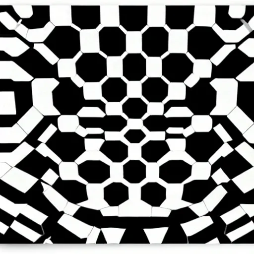 Image similar to combat mecha by victor vasarely, romas kukalis