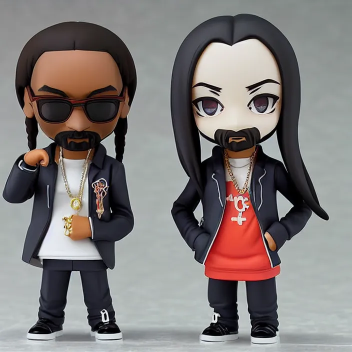 Image similar to Snoop Dogg, An anime nendoroid of Snoop Dogg, figurine, detailed product photo