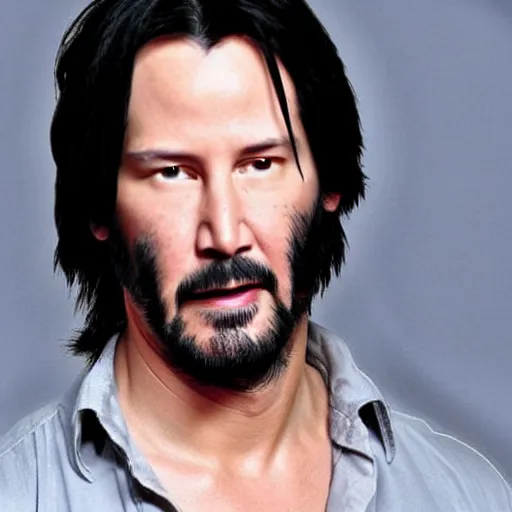 Image similar to keanu reeves is wolverine