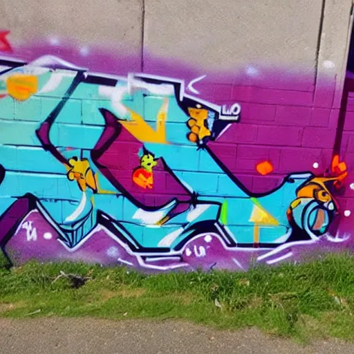 Prompt: ( ( ( jakk ) ) ) graffiti