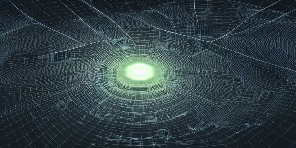 Image similar to 3 d render of the fractal of the universe, 3 d render, octane render, cinematic lighting, dystopian scifi outfit, realistic 8 k resolution.