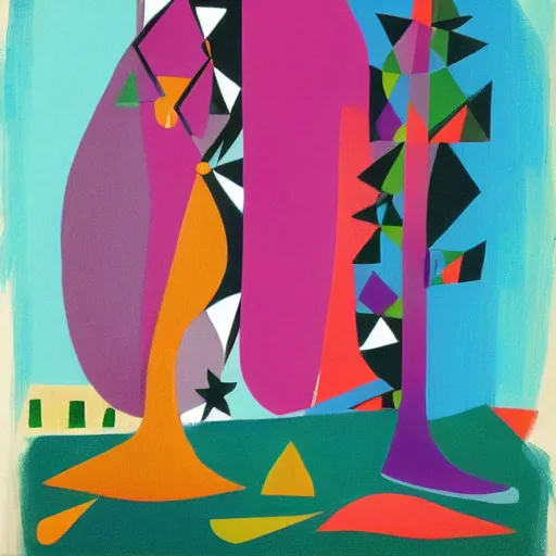 Prompt: art by Mary Blair