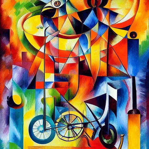 Image similar to a painting by daleonid afremov by johannes itten by dali