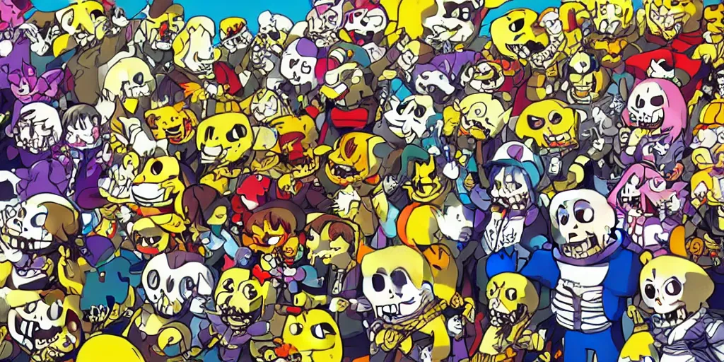 Image similar to Undertale