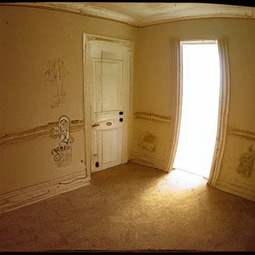 Image similar to wide angle shot, secret room upstairs, above the family room, behind the wall, accessible by knowing, secret entrance, comforting and familiar, organic, golden ratio, alive, only visited during dreams, where memories are stored but also forgotten only to be remembered again,