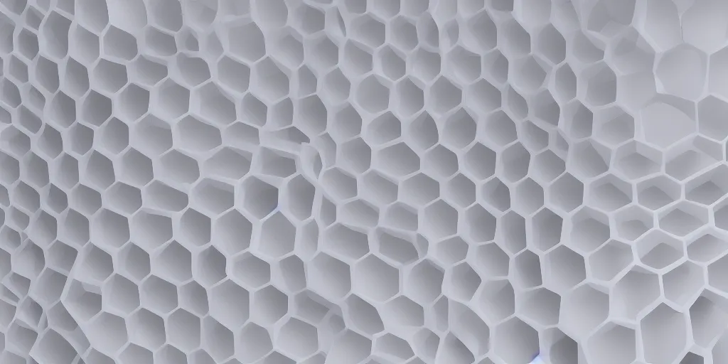 Prompt: honeycomb structure white asymmetric inflated melting big vase, on white background, 8k resolution, best color graded, vray beautiful, subsurface scatter, hyper-realistic render, octane render