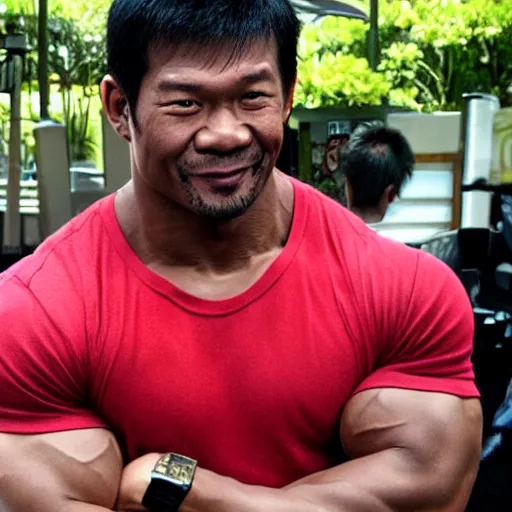 Image similar to asian terry crews