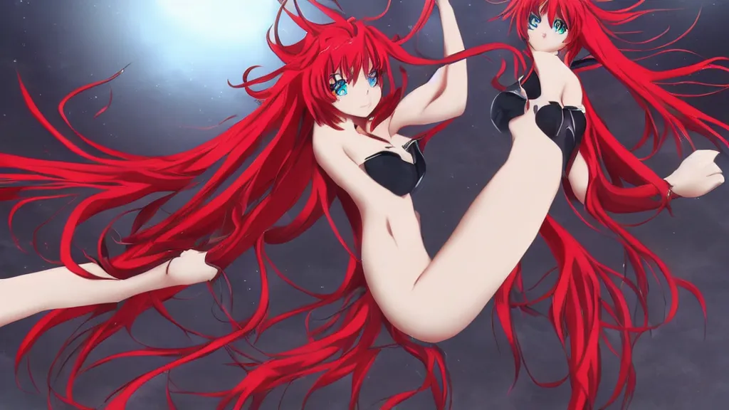 ArtStation - Rias Gremory! - Anime - Highschool DXD !