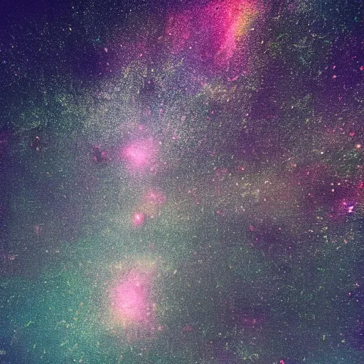 Prompt: stylized but realistic photo of the edge of the universe