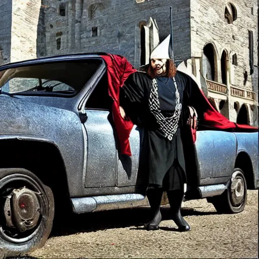 Image similar to medieval pimp my ride