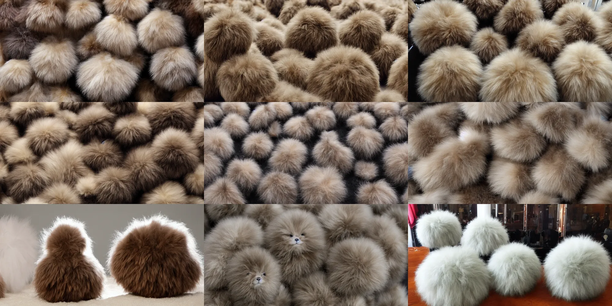 Prompt: fuzzy Tribbles