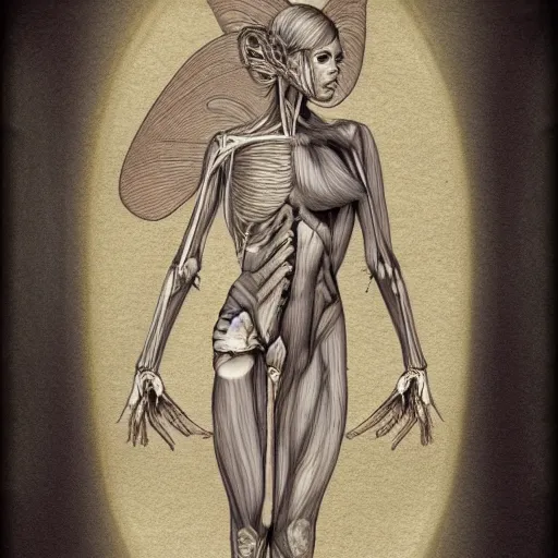 Image similar to anatomy of a fairy