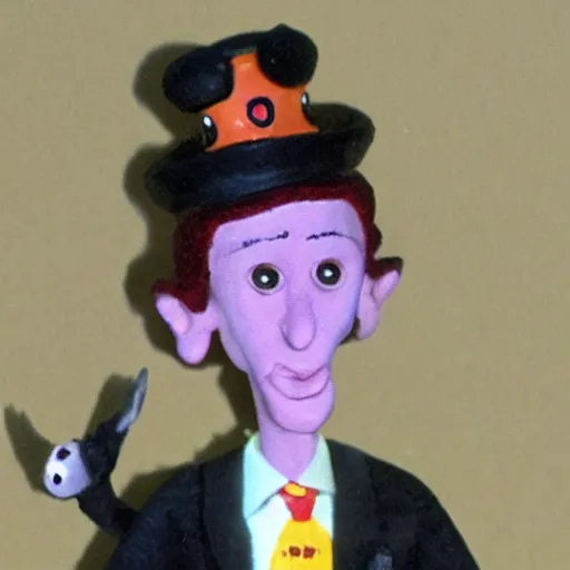 Prompt: claymation character of the queen