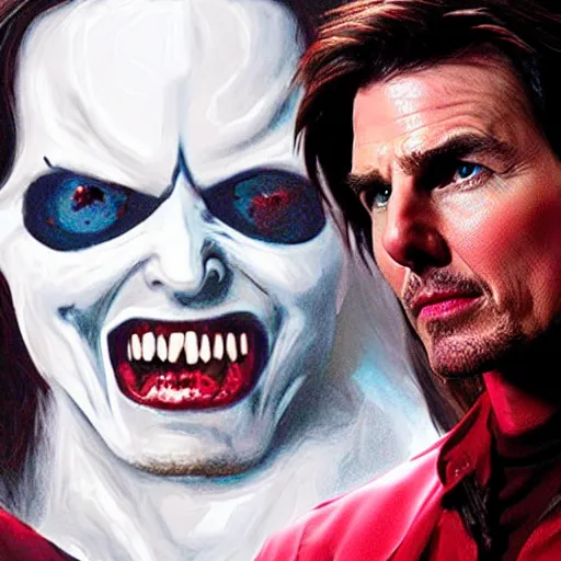 Image similar to Tom Cruise as Morbius
