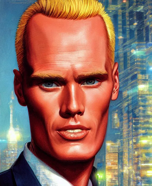 Prompt: Max Headroom, highly detailed, centered, artstation, concept art, smooth, sharp focus, illustration, bokeh art by artgerm and donato giancola and Joseph Christian Leyendecker