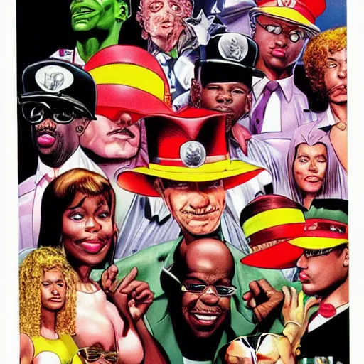 Image similar to mille bobby brown by artgem by brian bolland by alex ross by artgem by brian bolland by alex rossby artgem by brian bolland by alex ross by artgem by brian bolland by alex ross