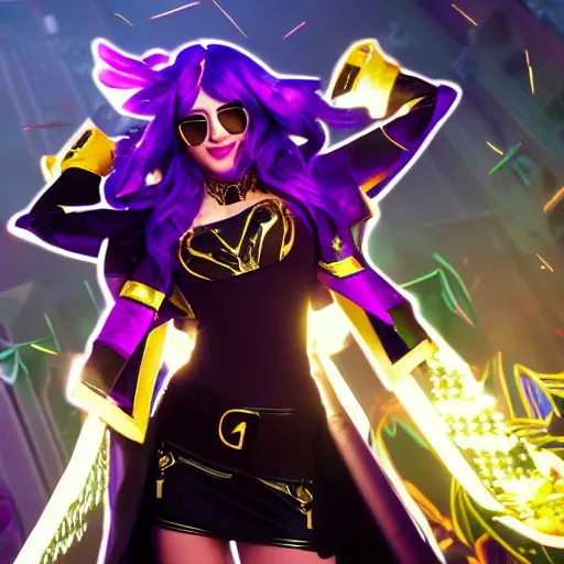 Image similar to k / da from league of legends