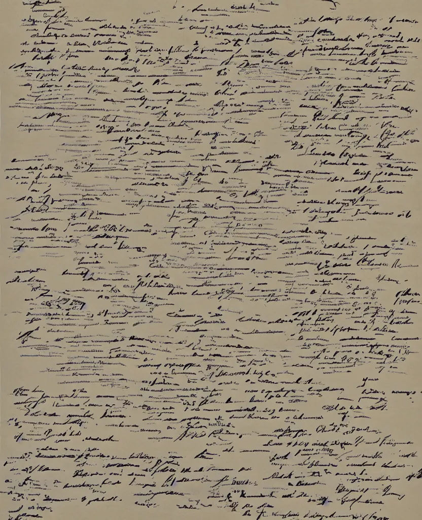 Prompt: a painting of lots of words in a hand written letter by a soldier in el alamein battle, wwii, black and white, bauhaus