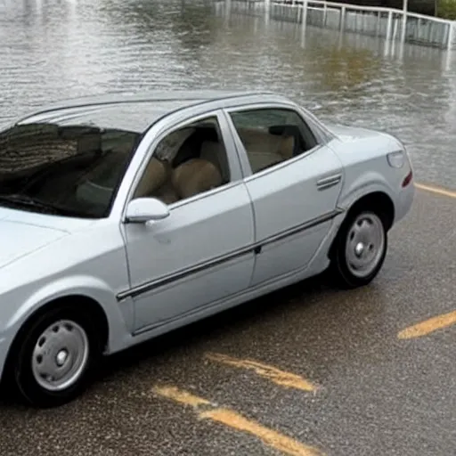 Prompt: a car that looks like danny devito