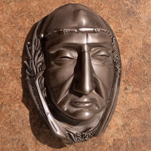 Image similar to Christopher Columbus mask mold