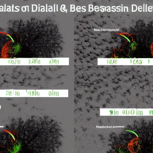 Image similar to Comparison of the best images from Dalle-2 and Stable Diffusion, side-by-side, infographic