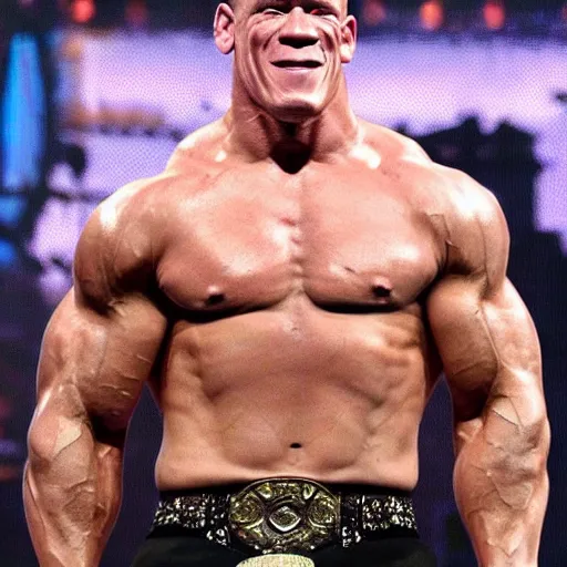 Prompt: john cena looking like chinese