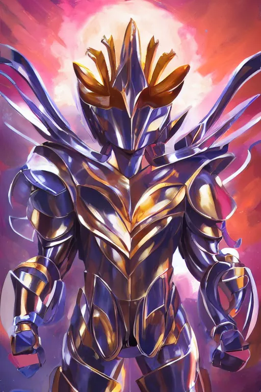 Image similar to 3 d 2 0 2 2 knights of the zodiac saint seiya battle for sanctuary hero suit armor comics mask minimalist, behance hd by jesper ejsing, by rhads, makoto shinkai and lois van baarle, ilya kuvshinov, rossdraws global illumination