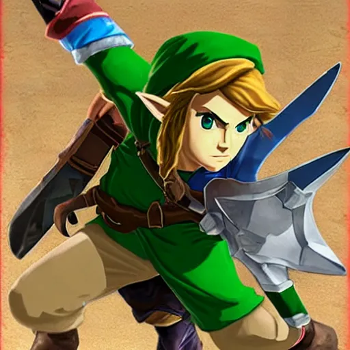 Image similar to Picture of Link - Hero of Time