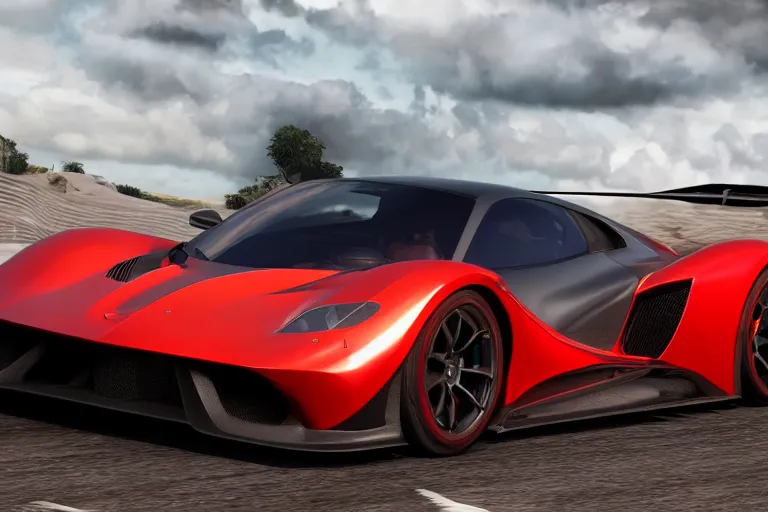 Image similar to photo wallpaper sport car gran turismo 7 forza horizon need for speed fast and furious 5 unreal engine supercar hypercar game concept car octane render, 4 khd 2 0 2 2 3 d cgi rtx style chrome reflexion global illumination ray tracing hdr arstation pixar and disney unreal