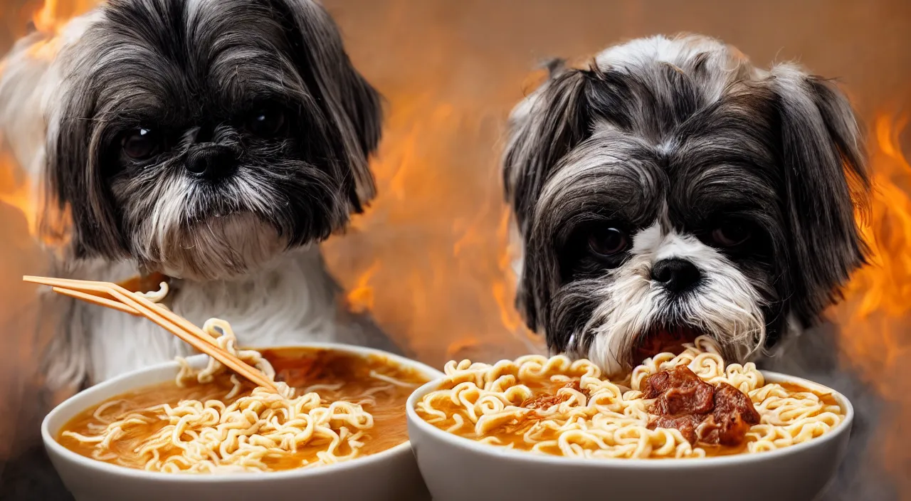 Shih tzu outlet eating